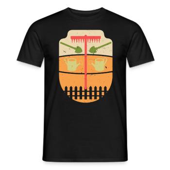 Garten Premium Shirt Gärtner Geschenk - Männer T-Shirt - Schwarz - Vorne - AI Model Male 178 light (178cm)