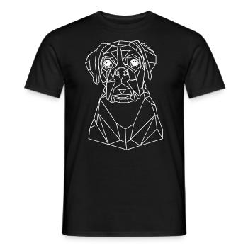 Cooler Hund - Männer T-Shirt - Schwarz - Vorne - AI Model Male 178 light (178cm)