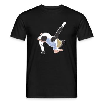 Schwinger Trick - Männer T-Shirt - Schwarz - Vorne - AI Model Male 178 light (178cm)