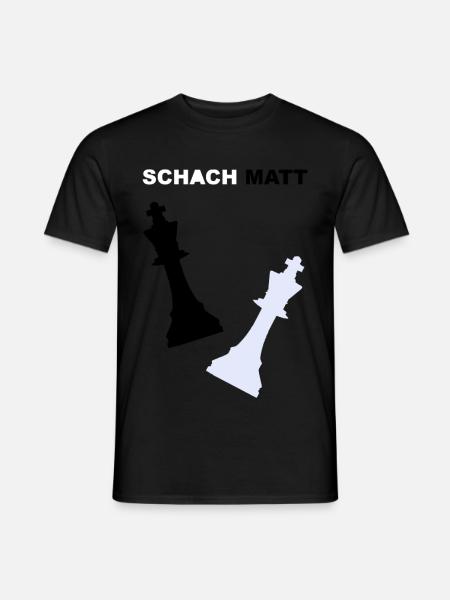 Schach - Männer T-Shirt - Schwarz