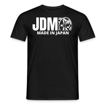 If one day the speed kills me.. / Paul Walker JDM - Men's T-Shirt - black - Front - AI Model Male 178 light (178cm)