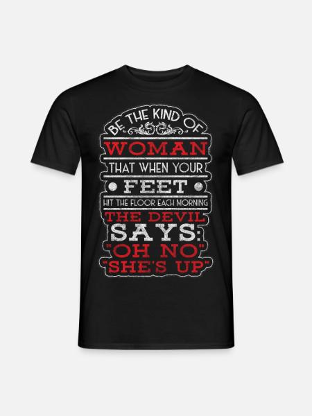 Frau Mädchenhaft Prinzessin - Männer T-Shirt - Schwarz