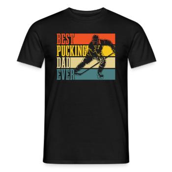 Bester Verdammter Vater Aller Zeiten Für - Männer T-Shirt - Schwarz - Vorne - AI Model Male 178 light (178cm)