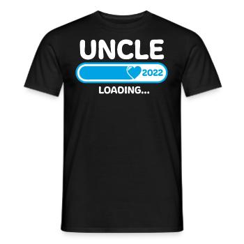 Oncle 2022 Félicitations - T-shirt homme - noir - Devant - AI Model Male 178 light (178cm)