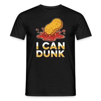 I Can Nugget Lover Chicken Nuggets Fast Food - T-shirt homme - noir - Devant - AI Model Male 178 light (178cm)