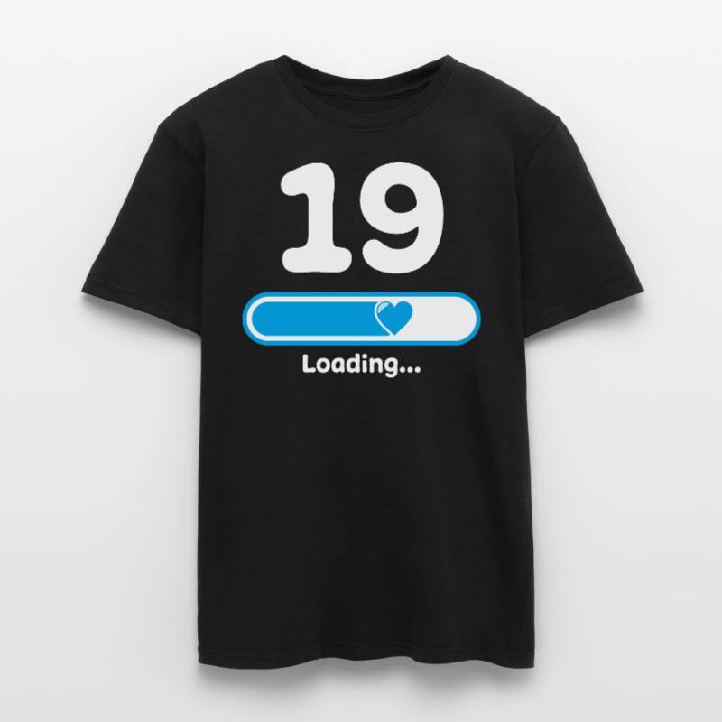 19th Birthday Loading Loading Beam Men's T-Shirt