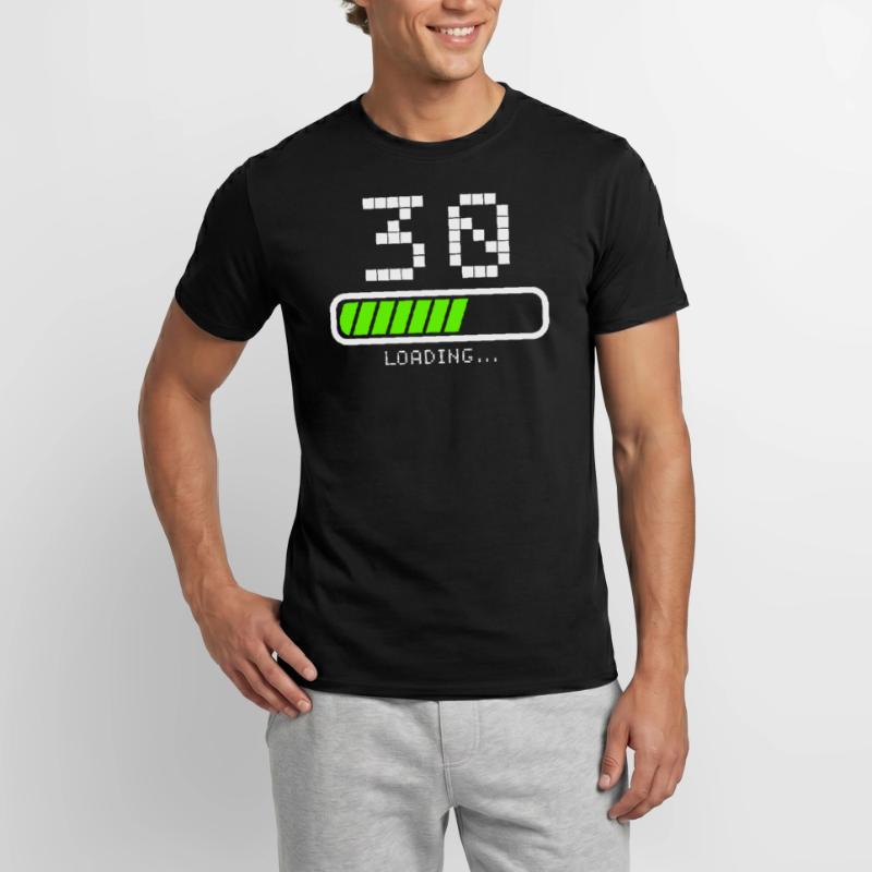 30th Birthday Loading Loading Beam Men's T-Shirt