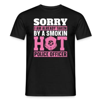 Tut Mir Leid, Dass Ich Bereits Von Einer Smokin - Männer T-Shirt - Schwarz - Vorne - AI Model Male 178 light (178cm)