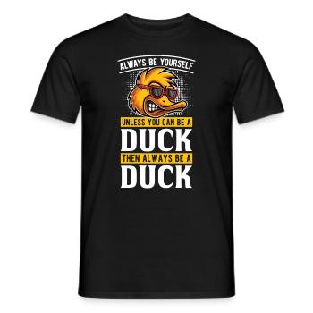 Soyez toujours vous-même à moins que vous ne le puissiez - T-shirt homme - noir - Devant - AI Model Male 178 light (178cm)