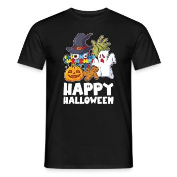 Content - T-shirt homme - noir - Devant - AI Model Male 178 light (178cm)
