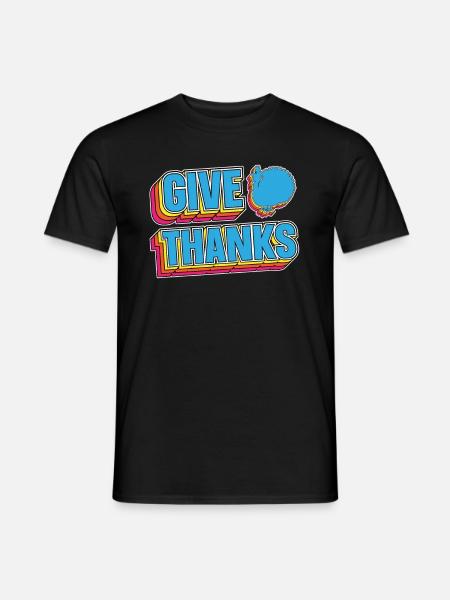 Enter Thanksgiving fall season Turkey - Men's T-Shirt - black