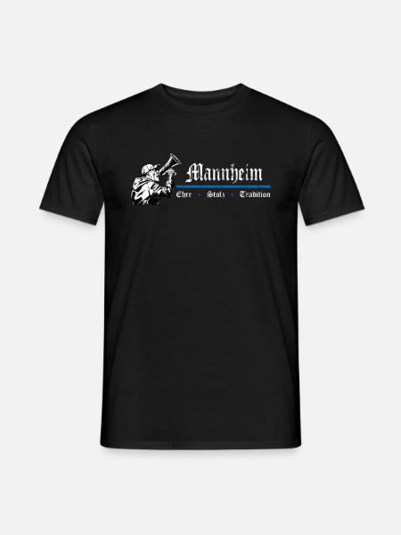 Mannheim Ehre Stolz Tradition - Männer T-Shirt - Schwarz