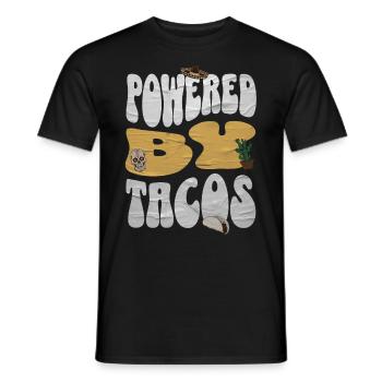 Taco - Männer T-Shirt - Schwarz - Vorne - AI Model Male 178 light (178cm)