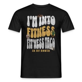 Taco - Men's T-Shirt - black - Front - AI Model Male 178 light (178cm)