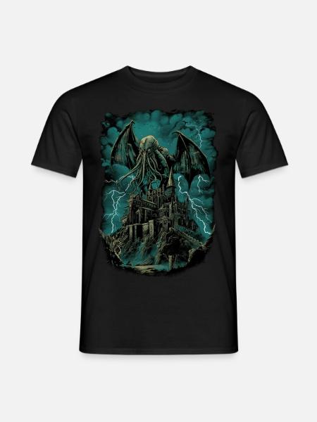NIght of the Cthulhu - Men's T-Shirt - black