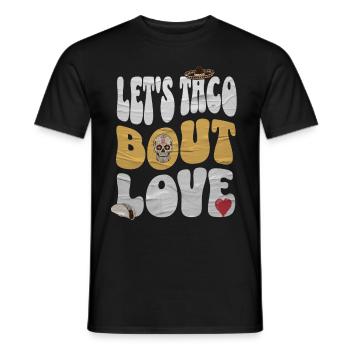 Taco - Men's T-Shirt - black - Front - AI Model Male 178 light (178cm)