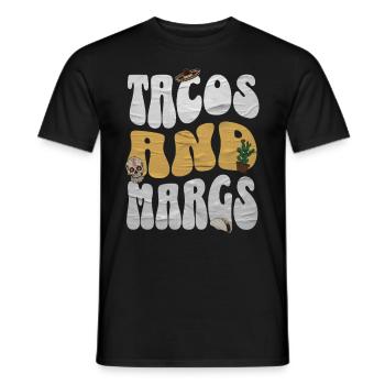 Taco - Men's T-Shirt - black - Front - AI Model Male 178 light (178cm)