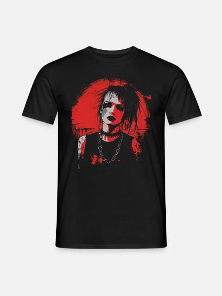 Punk Fashion Power Punker girl accessiore - Männer T-Shirt - Schwarz