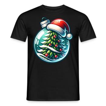 Noël Noël Noël Famille - T-shirt homme - noir - Devant - AI Model Male 178 light (178cm)
