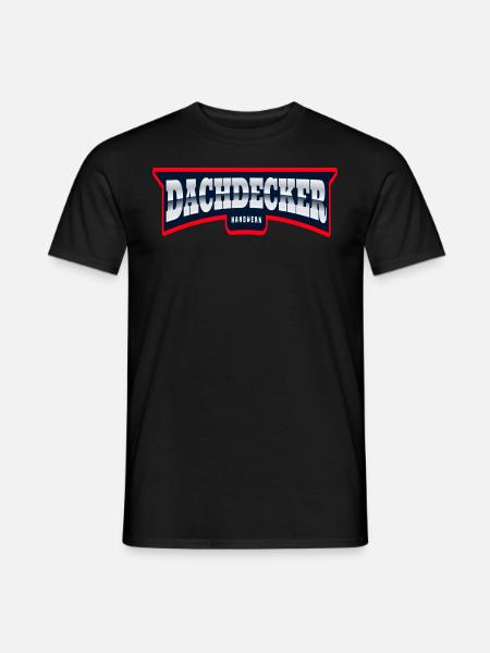 Dachdecker Handwerk - Männer T-Shirt - Schwarz
