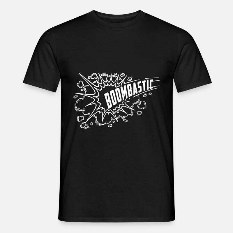 boombastic - Männer T-Shirt - Schwarz