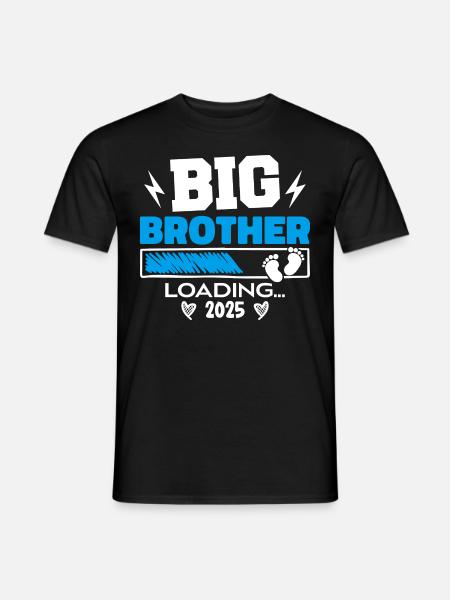 Big Brother Loading 2025 wird zu Big Brother - Männer T-Shirt - Schwarz
