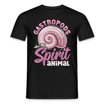 Seashell Collecting Design for an Shell Hunter - Men's T-Shirt - black - Front - AI Model Male 178 light (178cm)