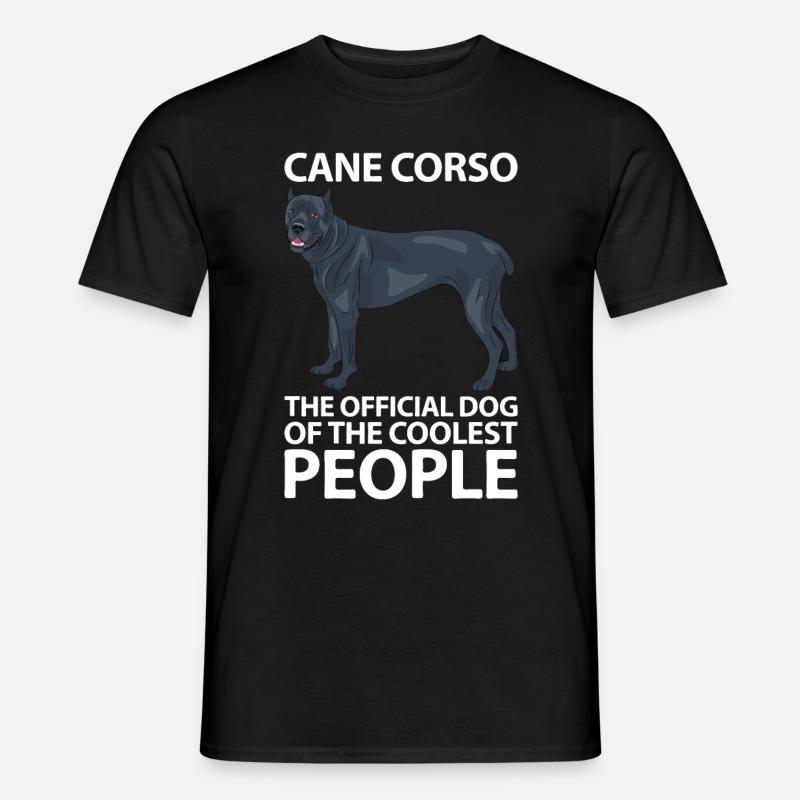 Cane corso - T-shirt uomo - nero