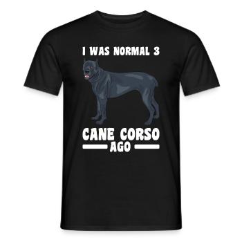 Cane Corso - Men's T-Shirt - black - Front - AI Model Male 178 light (178cm)