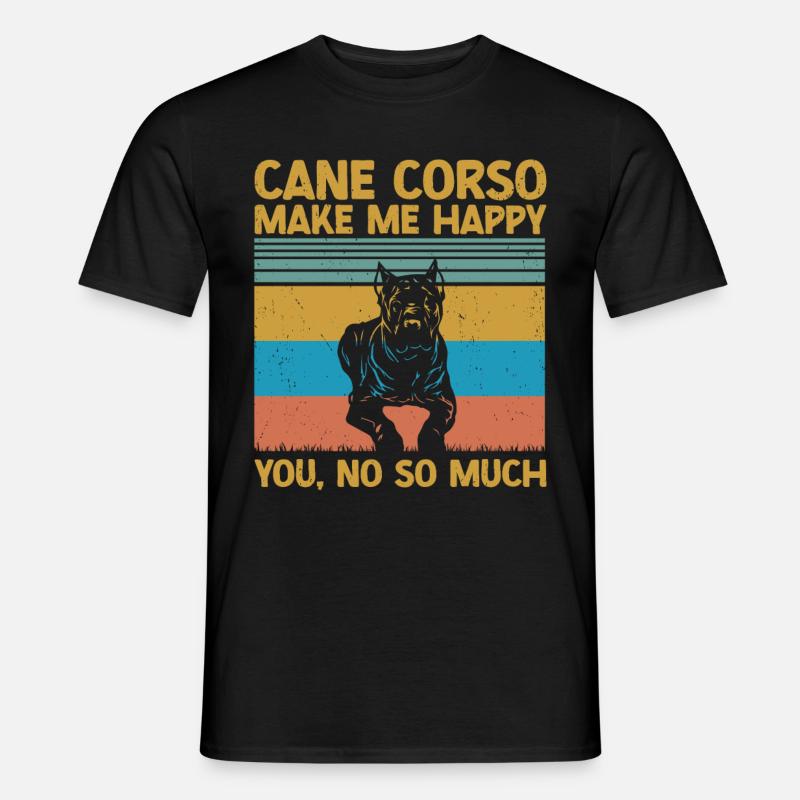 Cane Corso - Männer T-Shirt - Schwarz
