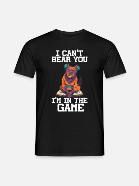 Gaming Dog - Men's T-Shirt - black