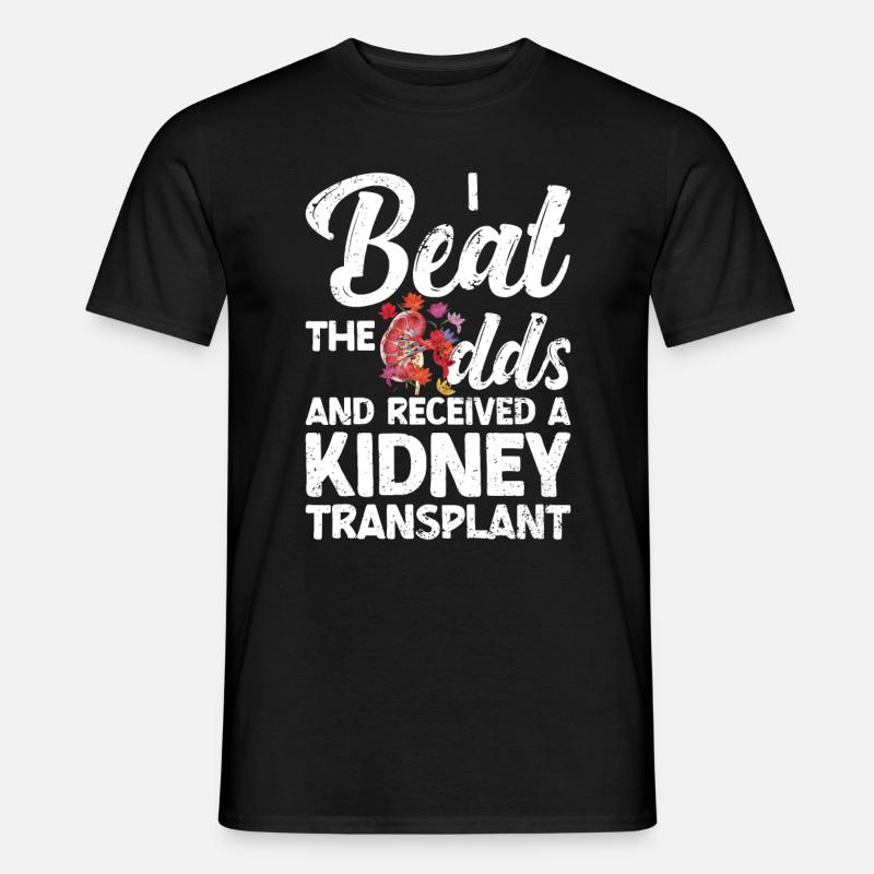Nierenspender - Männer T-Shirt - Schwarz