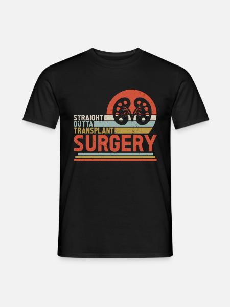 Kidney donor - Men's T-Shirt - black