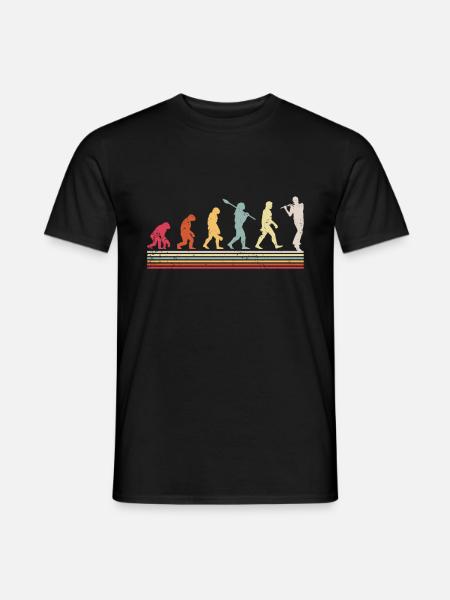Flute - Men's T-Shirt - black
