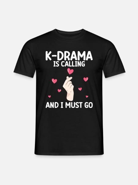 K-Drama - Men's T-Shirt - black
