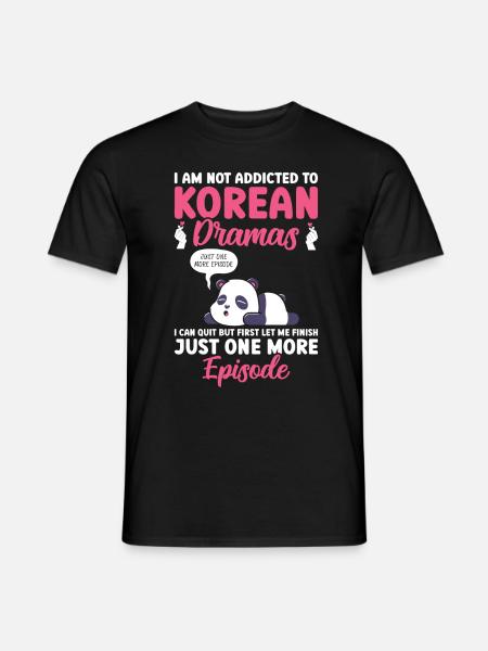 K-Drame - T-shirt homme - noir