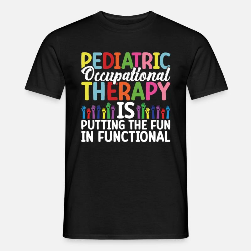 Kinderkrankenschwester - Männer T-Shirt - Schwarz