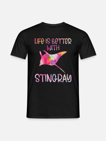Stingray - Men's T-Shirt - black