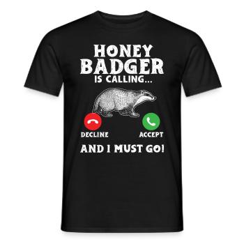 Ratel - T-shirt homme - noir - Devant - AI Model Male 178 light (178cm)