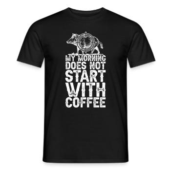 Schweinejagd Jäger Schweinejagd - Männer T-Shirt - Schwarz - Vorne - AI Model Male 178 light (178cm)