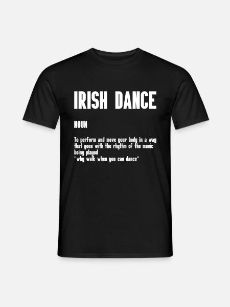 Irish Dance St. Patrick's Dance - Men's T-Shirt - black