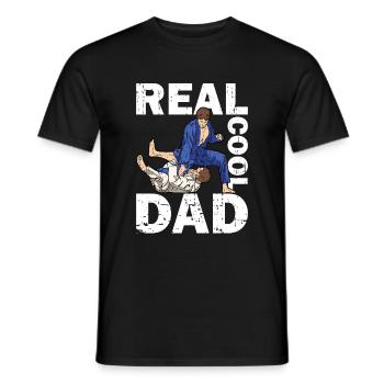 Jiu Jitsu Dad Gi Jiu - Männer T-Shirt - Schwarz - Vorne - AI Model Male 178 light (178cm)