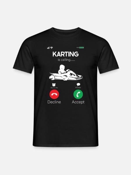 Go karting - Men's T-Shirt - black