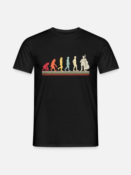 Cello -Musical instrument - Men's T-Shirt - black