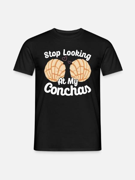 Conchas Pan dulce Latina Espagnol - T-shirt homme - noir