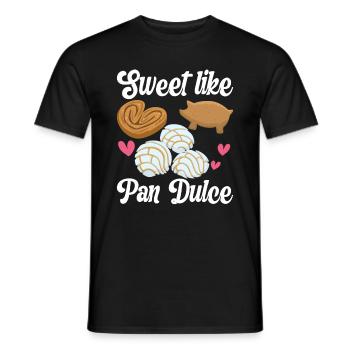 Conchas Pan dulce Latina Espagnol - T-shirt homme - noir - Devant - AI Model Male 178 light (178cm)