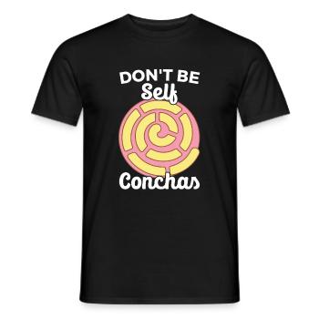 Conchas Pan dulce Latina Espagnol - T-shirt homme - noir - Devant - AI Model Male 178 light (178cm)