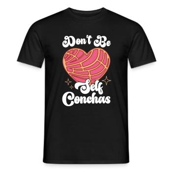 Conchas Pan dulce Latina Espagnol - T-shirt homme - noir - Devant - AI Model Male 178 light (178cm)