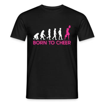 Cheerleader - T-shirt homme - noir - Devant - AI Model Male 178 light (178cm)