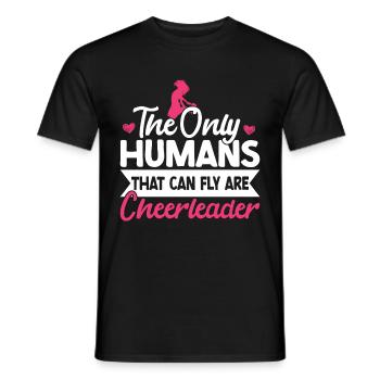Cheerleader - T-shirt homme - noir - Devant - AI Model Male 178 light (178cm)